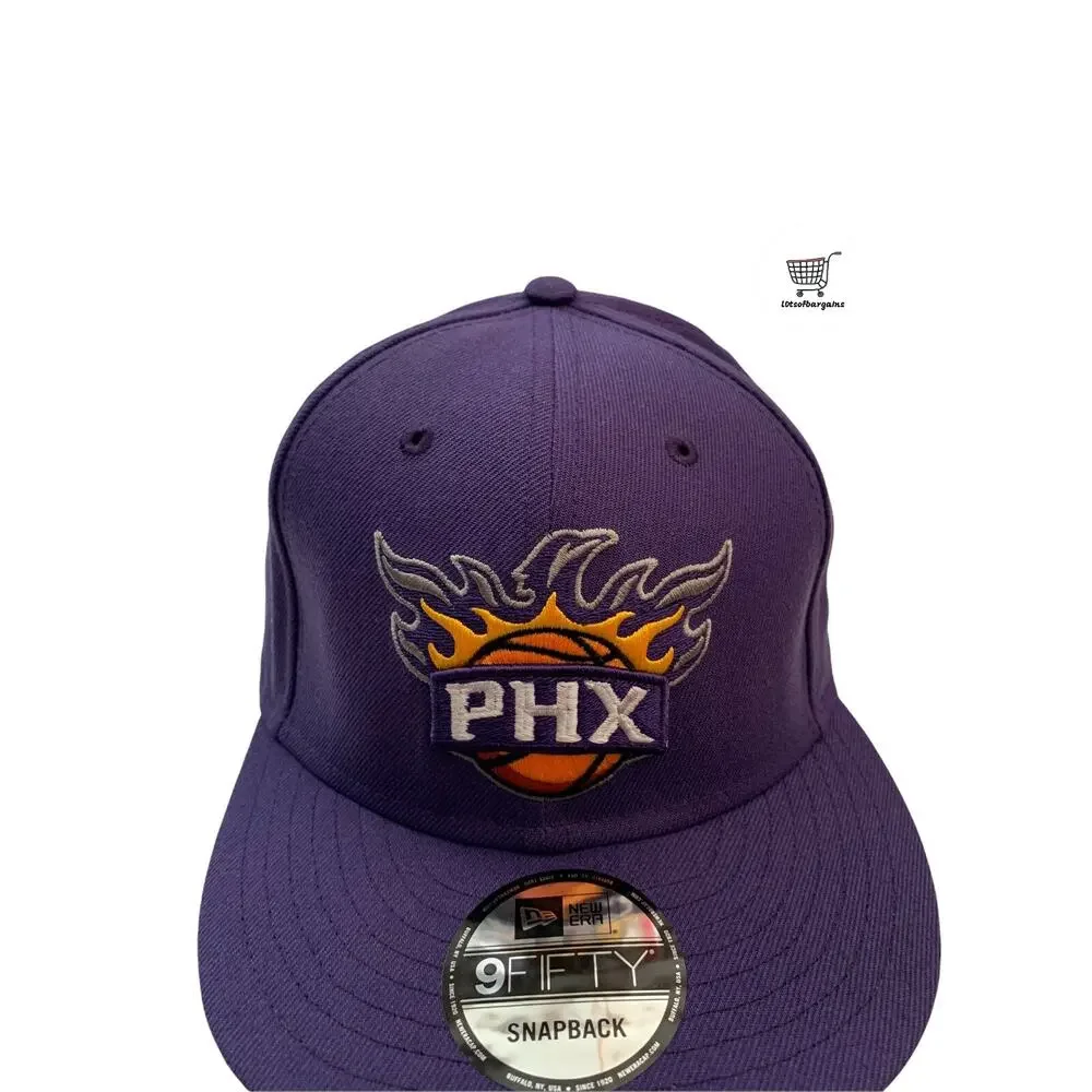 New Era 9FIFTY Phoenix Suns PHX NBA Throwback Snapback Adjustable Hat Cap New